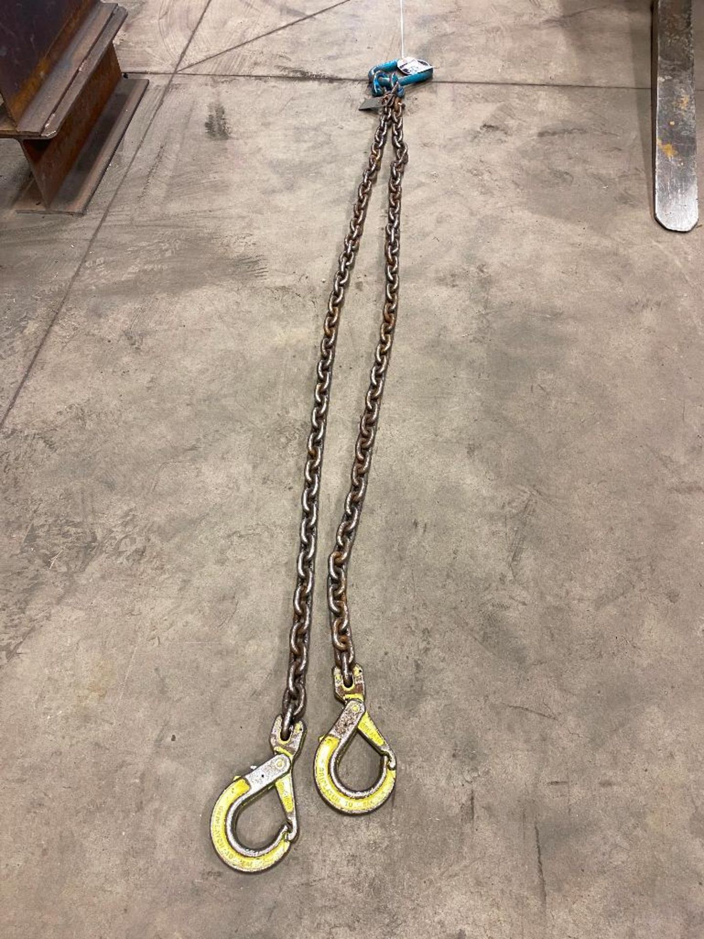 3/8" Lifting Chain Sling, 9ft, Max. Cap. 15, 200lbs - Image 2 of 4