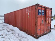 40' HC Sea Container w/ Contents including Gaskets, Flanges, Nipples, Fittings, etc.