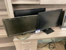 Lot of (3) Asst. Monitors