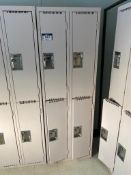 (1) 4-Door Locker Bank