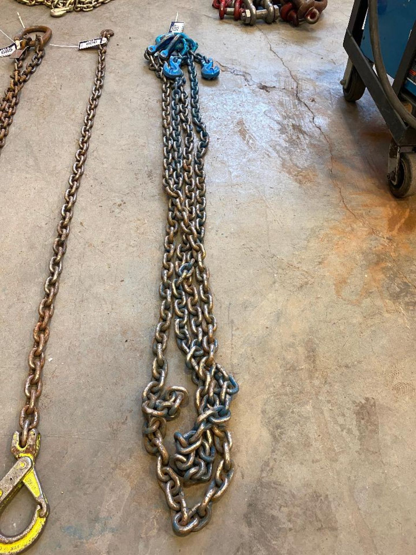 3/8" Lifting Chain Sling, 13ft, Max. Cap. 15, 200lbs - Image 2 of 4