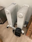 Lot of (3) Office Heaters