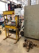 Hydraulic Shop Press w. asst. heads