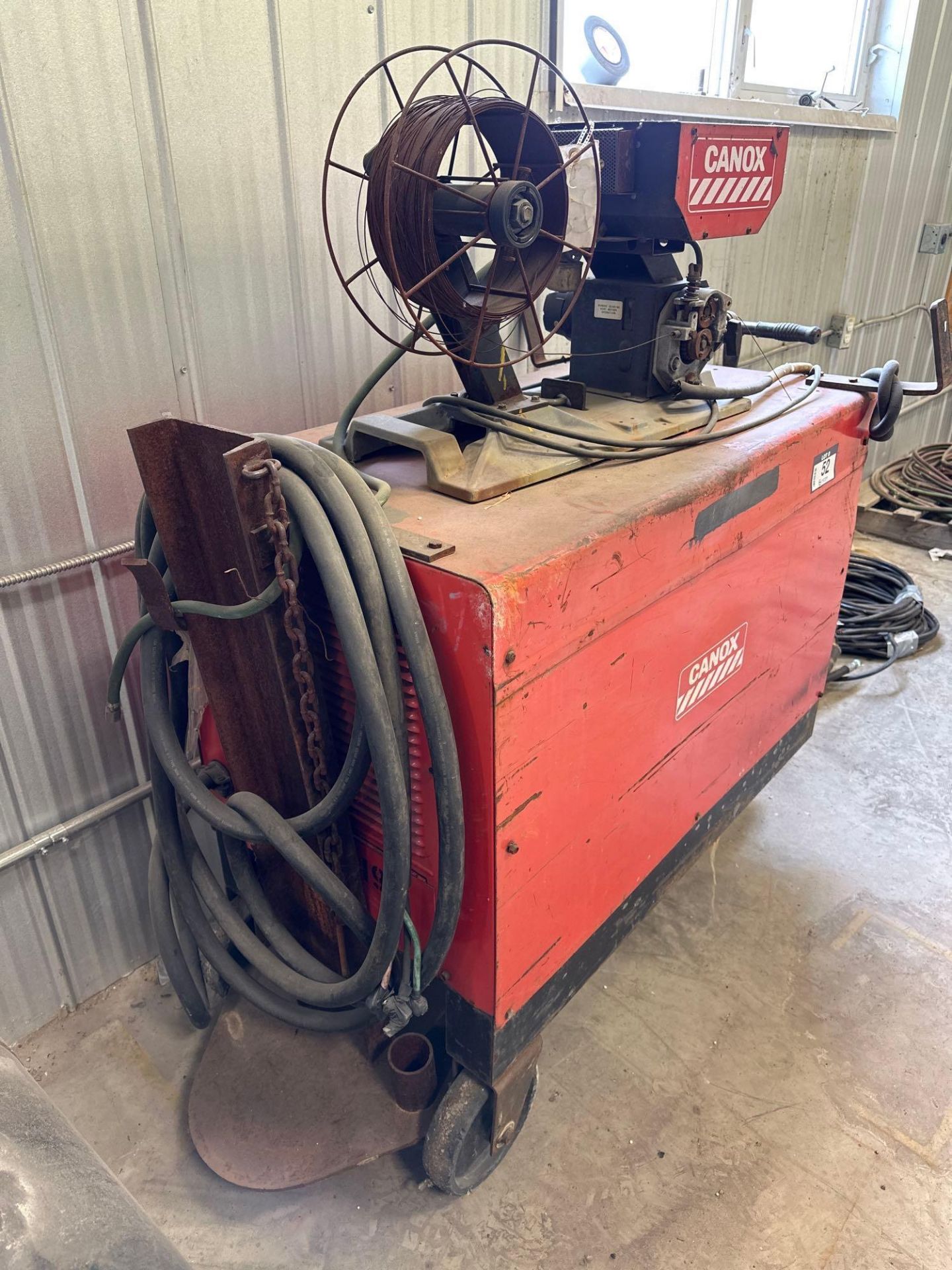 Canox Model C-MP-65E Welder w. Wire Feeder - Image 3 of 8