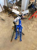 Lot of (2) Collapsible V-Head Pipe Stands