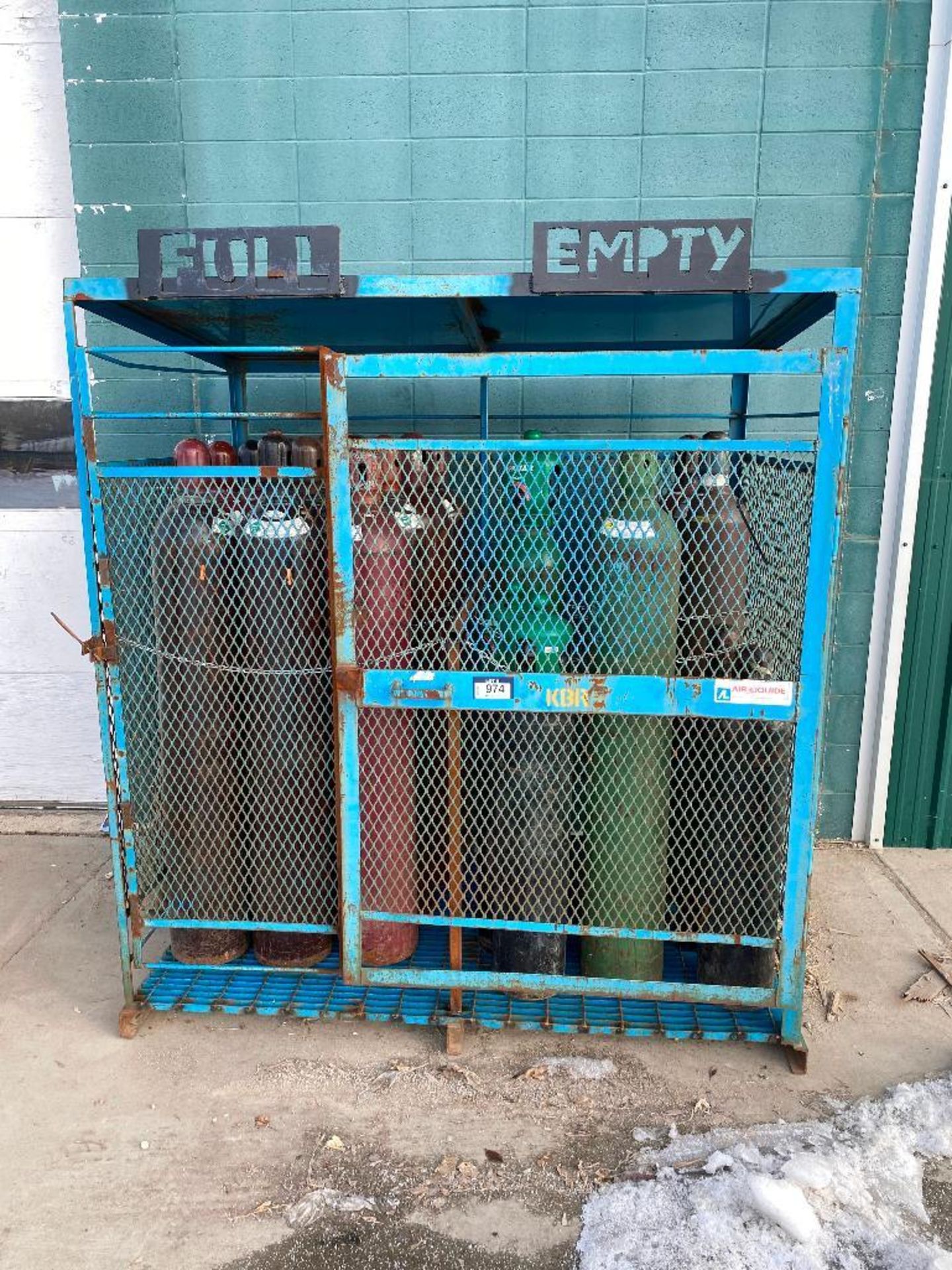 72" X 51" Bottle Storage Cage **Bottles Not Included**