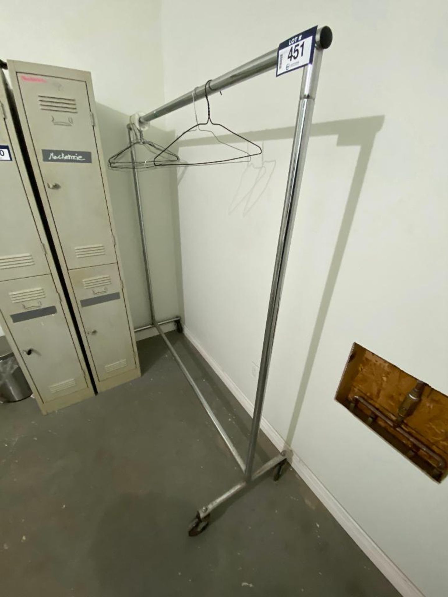 Mobile Clothing Rack