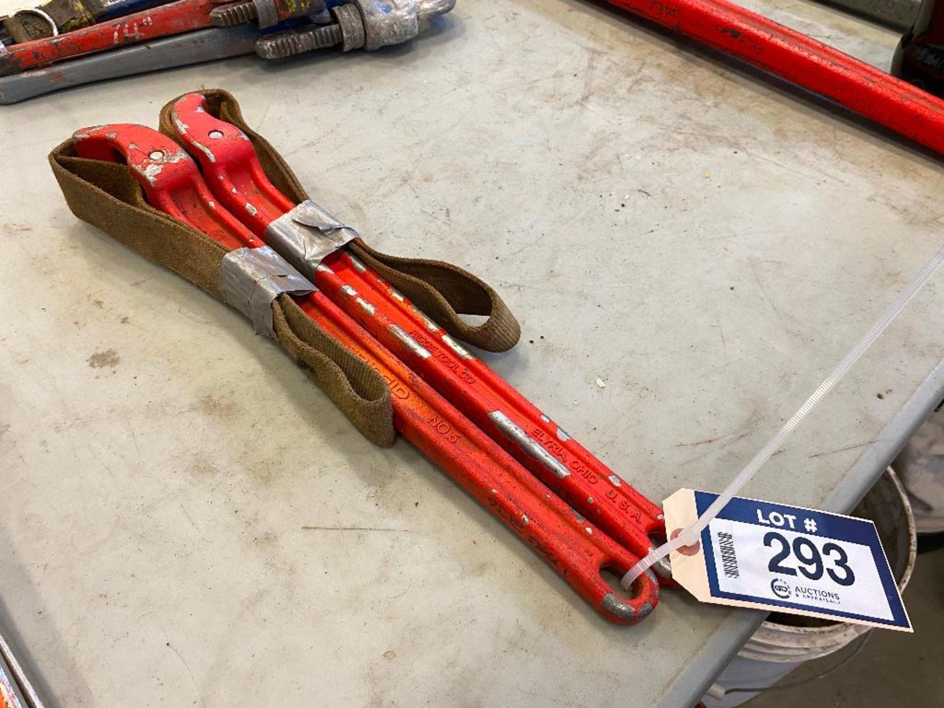 Lot of (2) Ridgid Tools 31360 5" Strap Wrench - Image 2 of 3