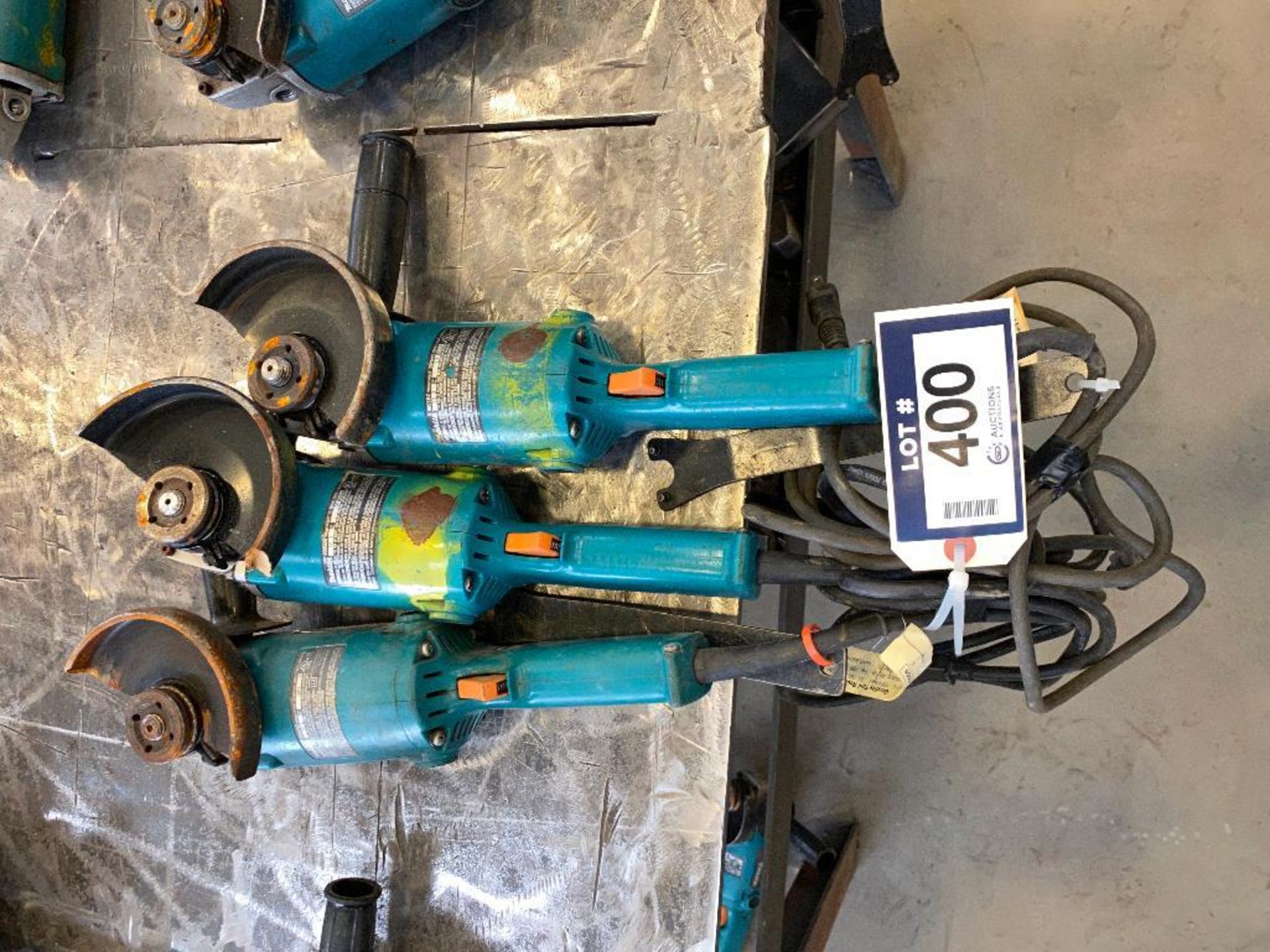 Lot of (3) Makita 5" Angle Grinders - Image 3 of 6