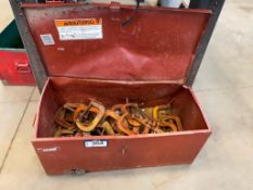 Storage Box with Asst. C-Clamps