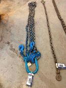 3/8" Lifting Chain Sling, 13ft, Max. Cap. 15, 200lbs