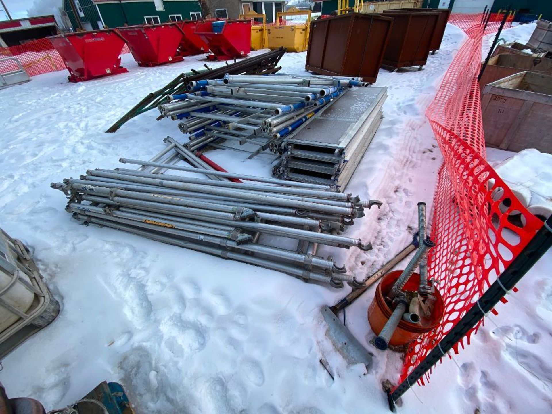 Lot of Asst. Scaffolding Including Tubes, Clamps, Planks - Image 5 of 5