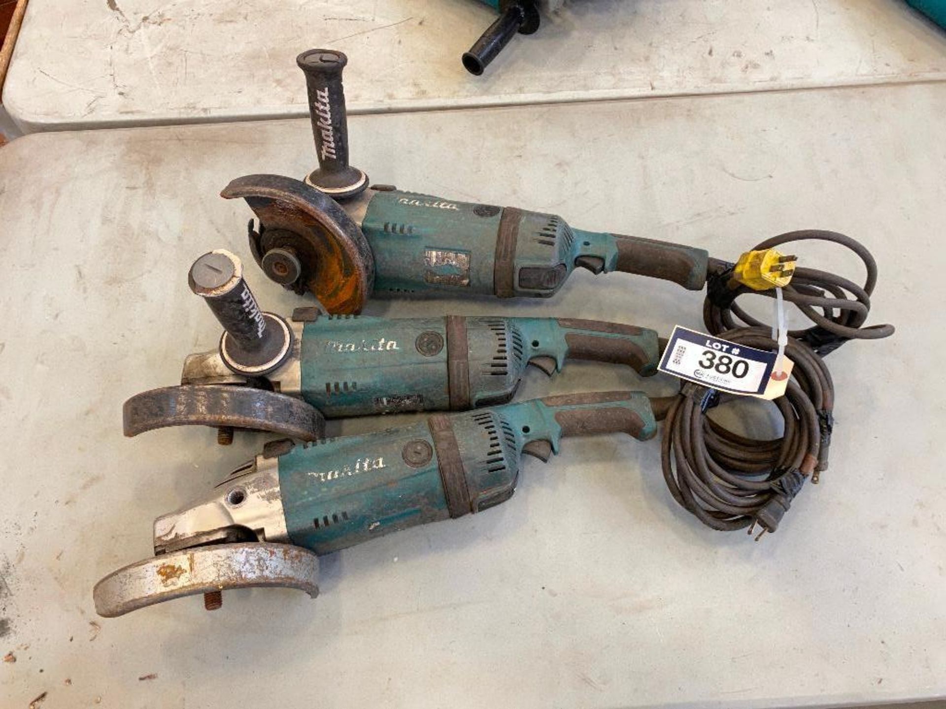 Lot of (3) Makita Angle Grinders