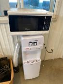 Hamilton Beach Top Load Water Cooler and Classic Microwave