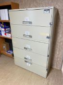 5-Drawer Lateral Filing Cabinet