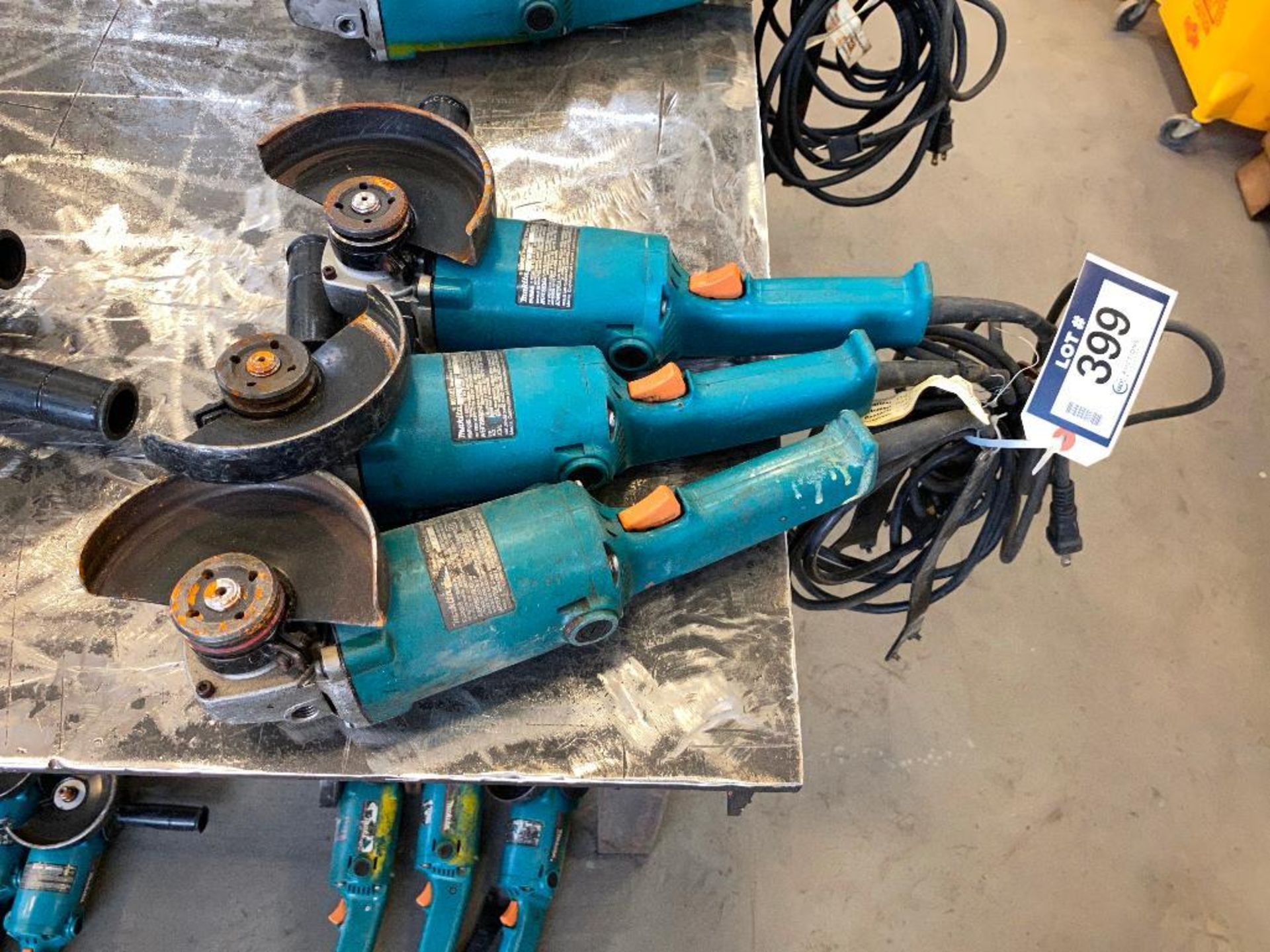 Lot of (3) Makita 5" Angle Grinders - Image 3 of 6