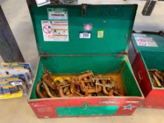 Greenlee Storage Box with Asst. C-Clamps