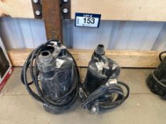 Lot of (2) Sump Pumps