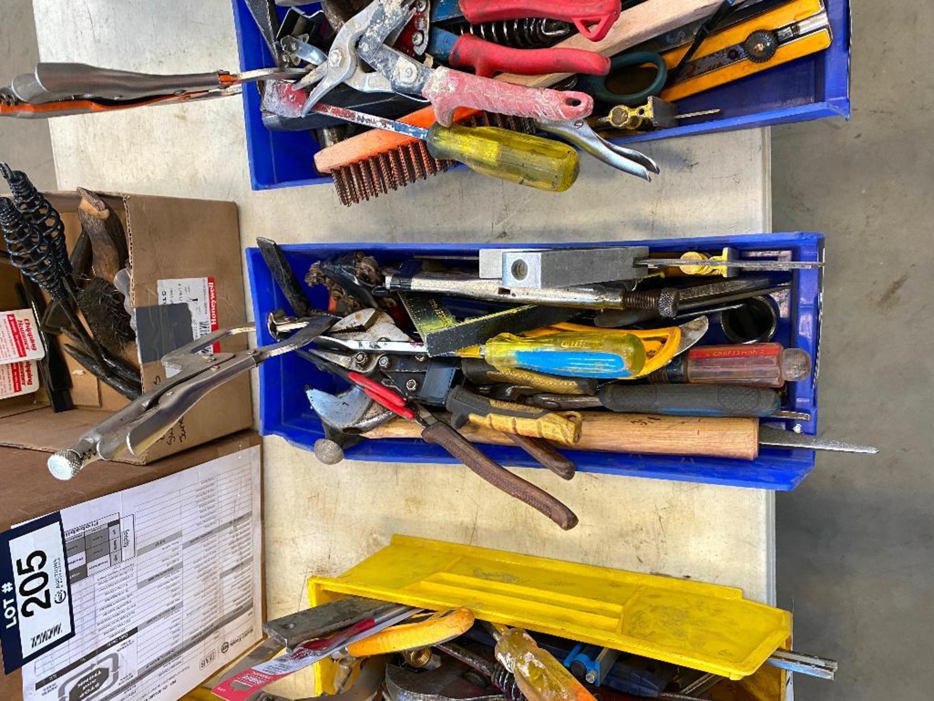 Lot of Asst. Hammers, Wrenches, Vise Grips, Screwdrivers, etc. - Image 3 of 3