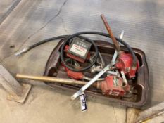 Lot of Asst. Fuel Pumps, Nozzles & Meter