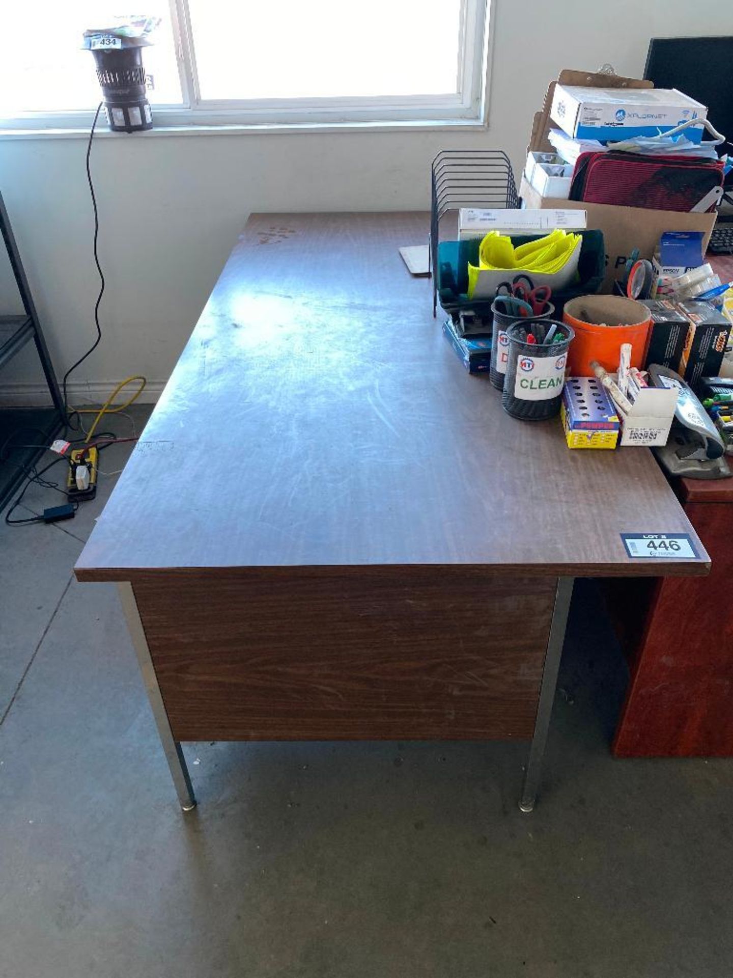 Double Pedestal Desk - Image 2 of 2