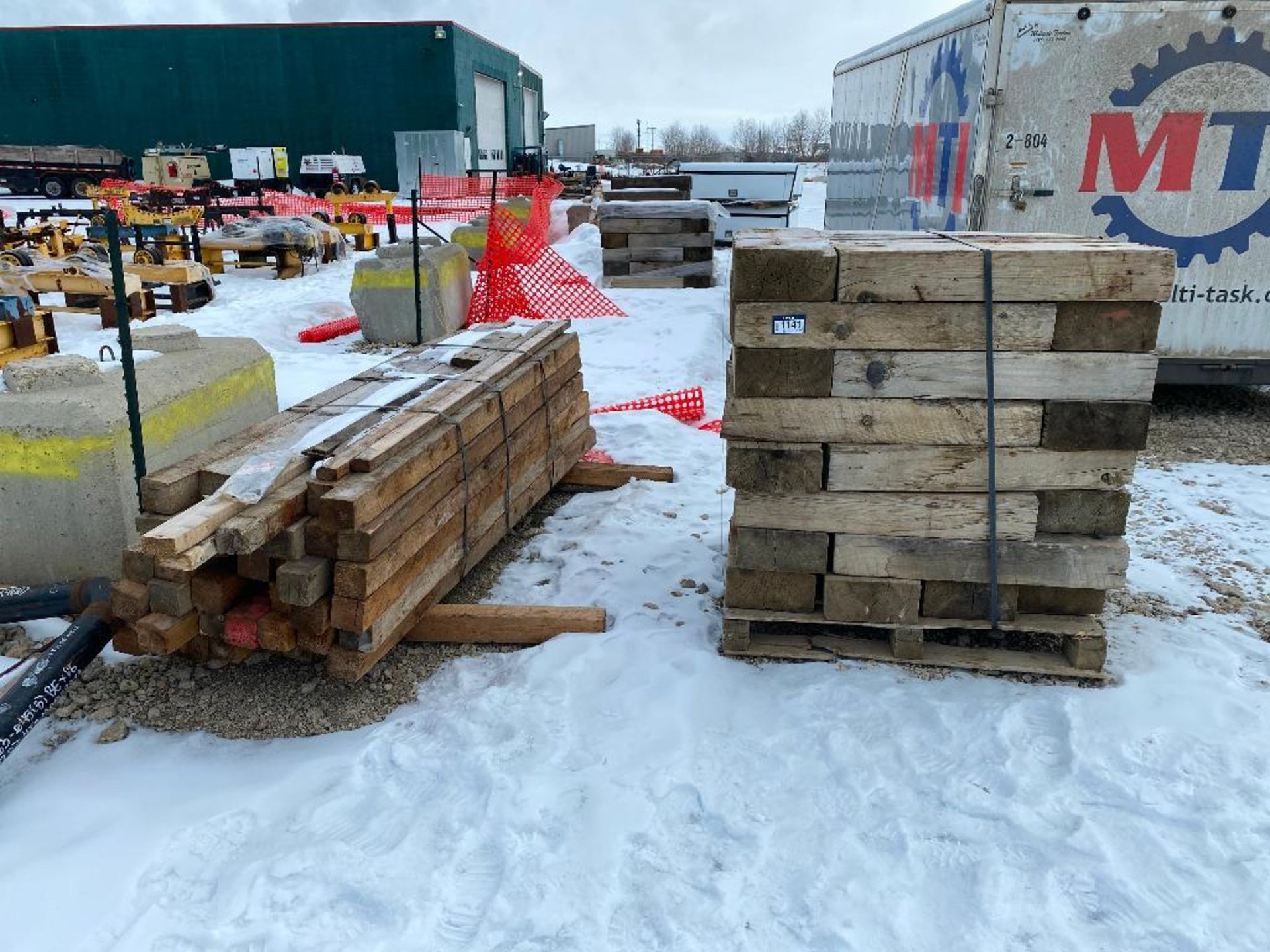 Lot of (3) Lifts of Asst. Wood Dunnage