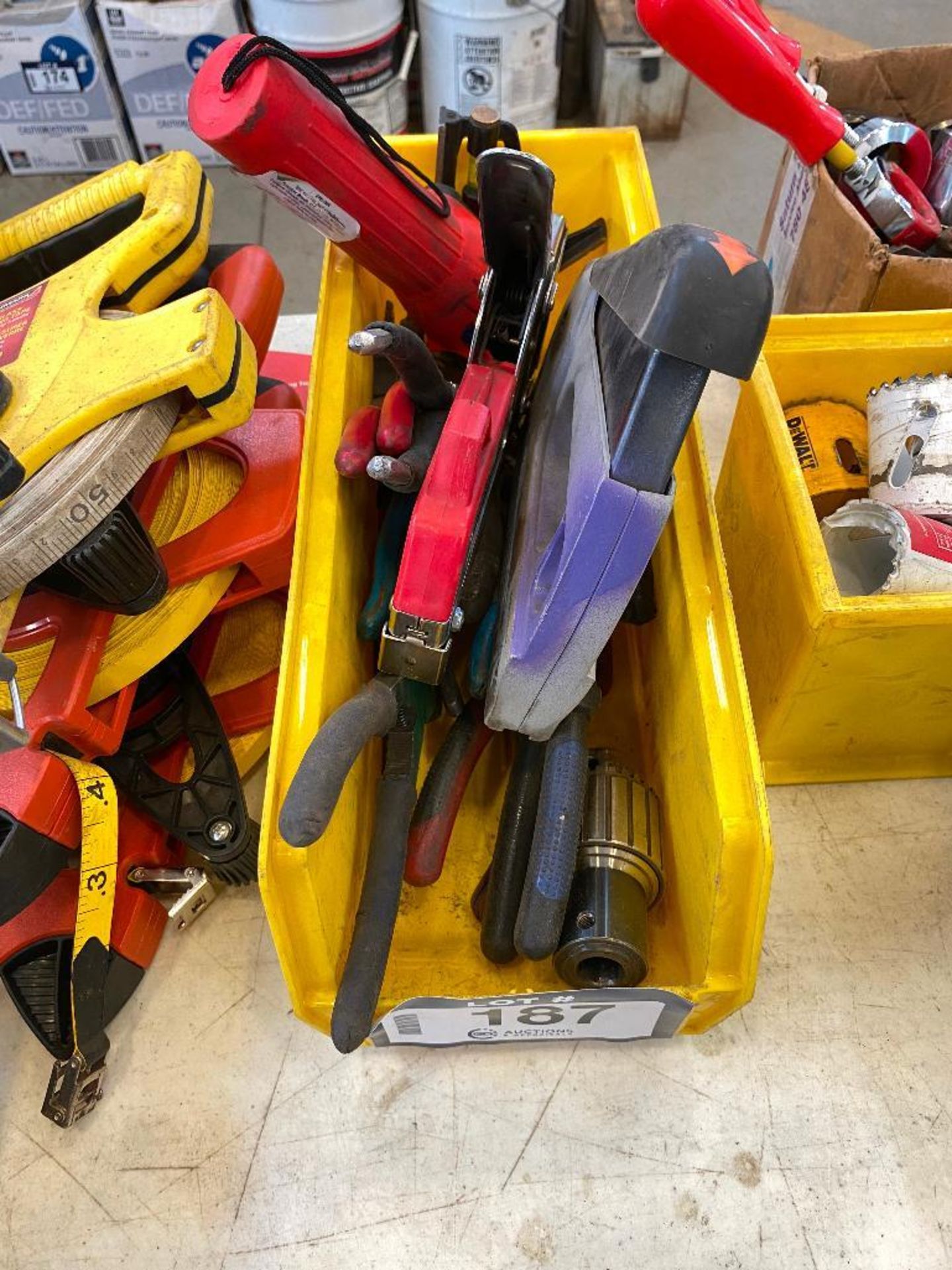 Lot of Asst. Pliers and Staple Guns - Image 2 of 3