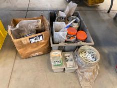 Lot of Asst. Fasteners including Screws, Finishing Nails, Hex Screws, etc.