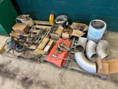 Lot of (2) Pallets of Asst. Parts, Fittings, etc.