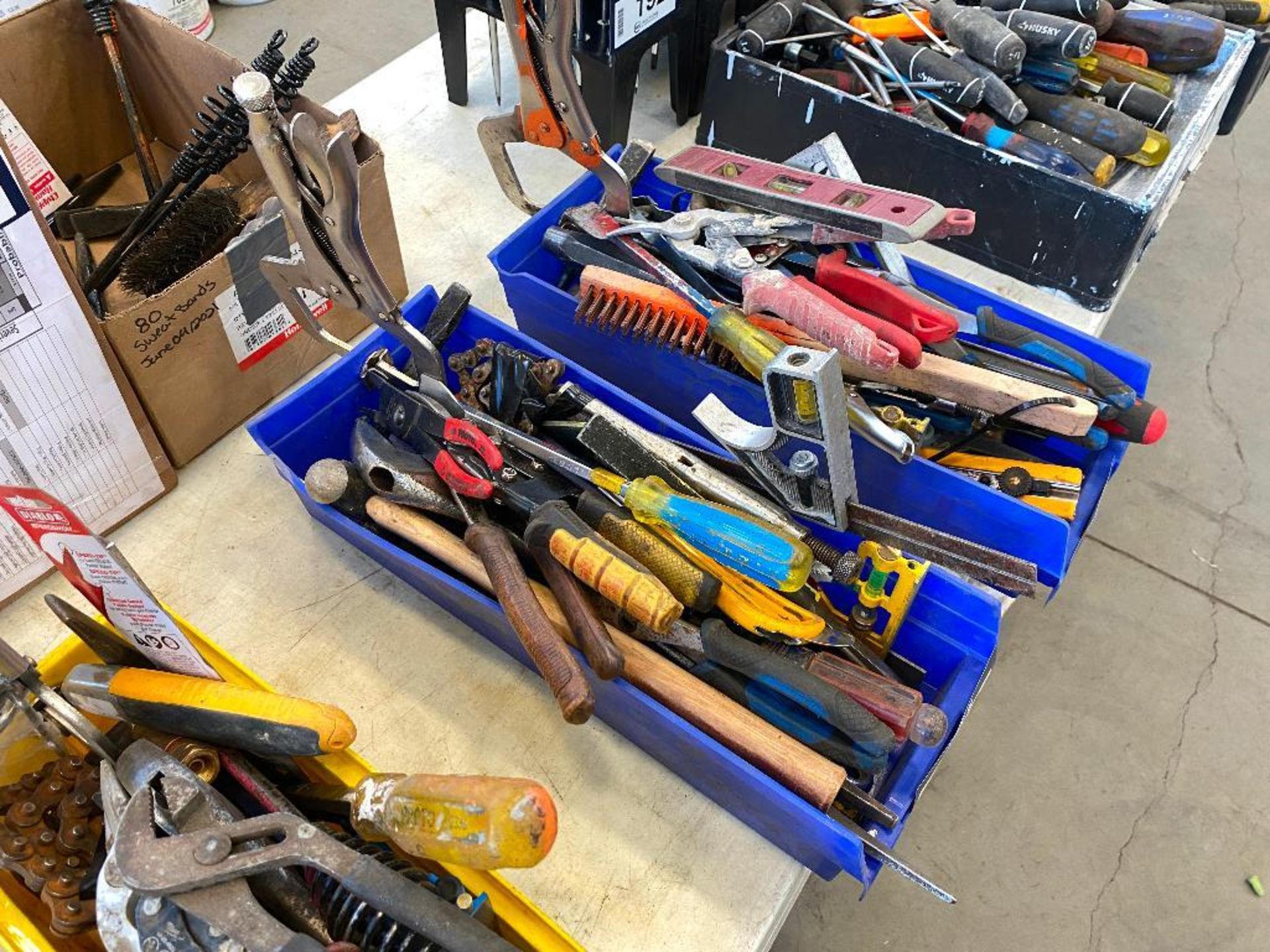 Lot of Asst. Hammers, Wrenches, Vise Grips, Screwdrivers, etc. - Image 2 of 3