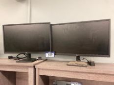 Lot of (2) LG Computer Monitors