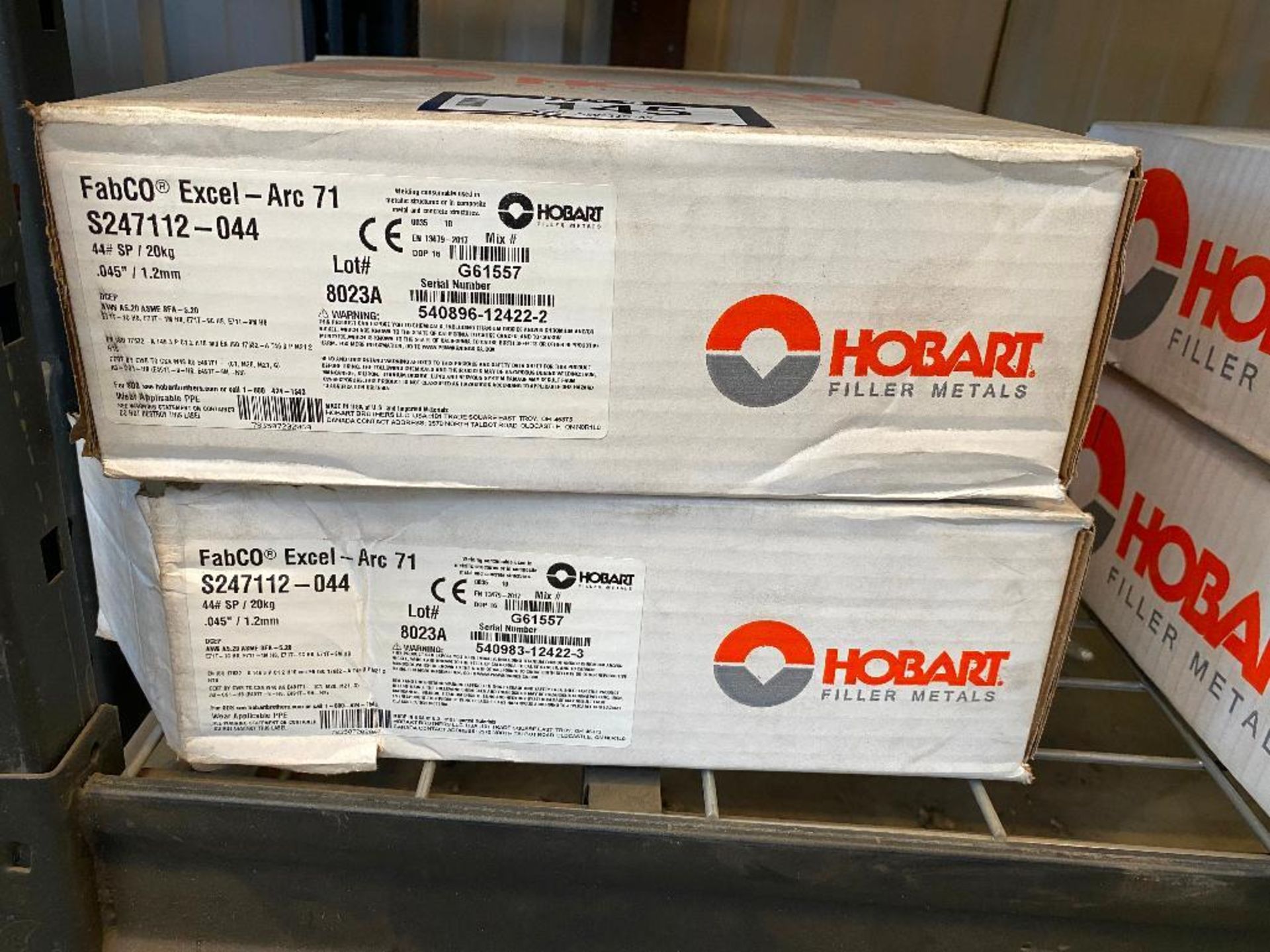 Lot of (2) Boxes of Hobart Welding Wire - Image 2 of 2