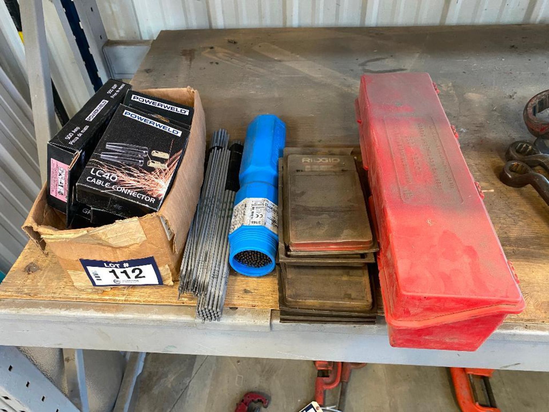 Lot of Asst. Welding Rods and Cable Connectors - Image 3 of 5