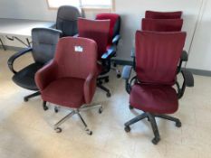 Lot of (8) Asst. Task Chairs