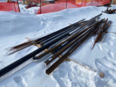 Lot of Asst. Steel Including Angle Iron, Pipe, etc.