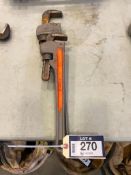 Lot of (2) Pipe Wrenches