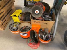Lot of Asst. Grinding Discs and Buffing Wheels