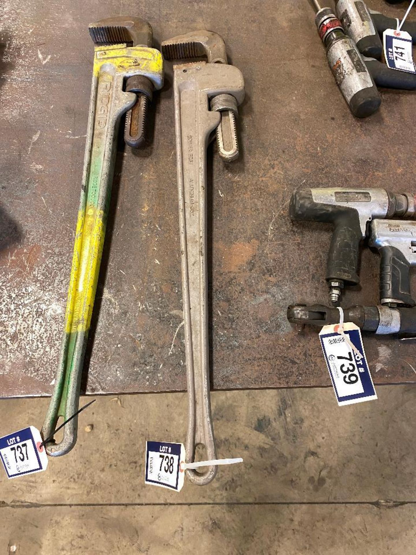 36" Aluminum Pipe Wrench - Image 2 of 3