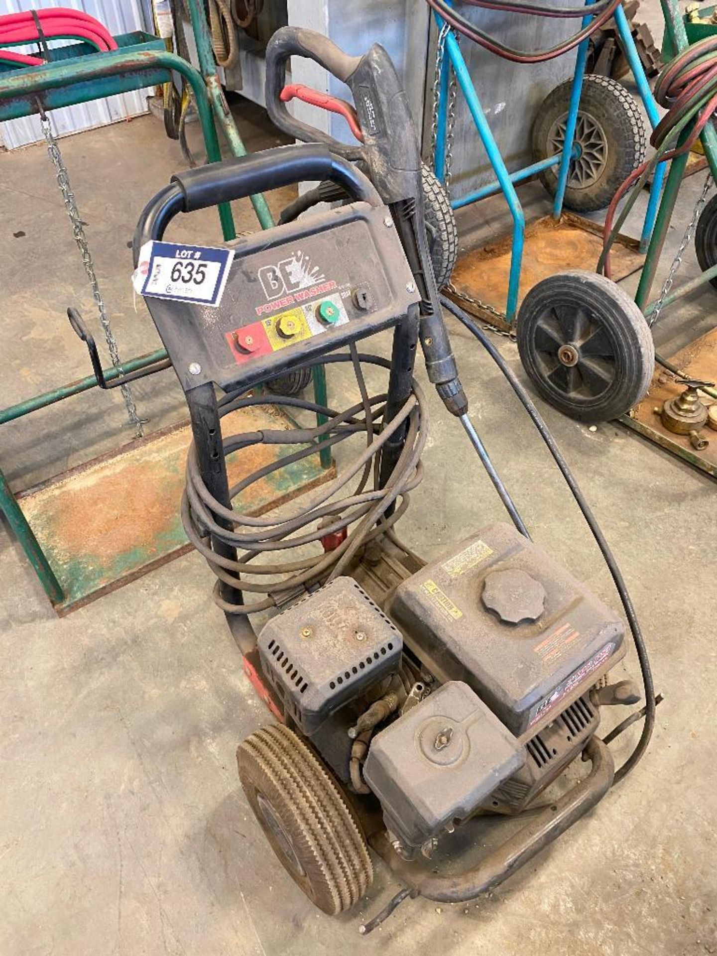 BE 3100 PSI Gas Pressure Washer