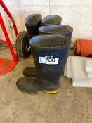 Lot of (2) Size 11 Rubber Boots