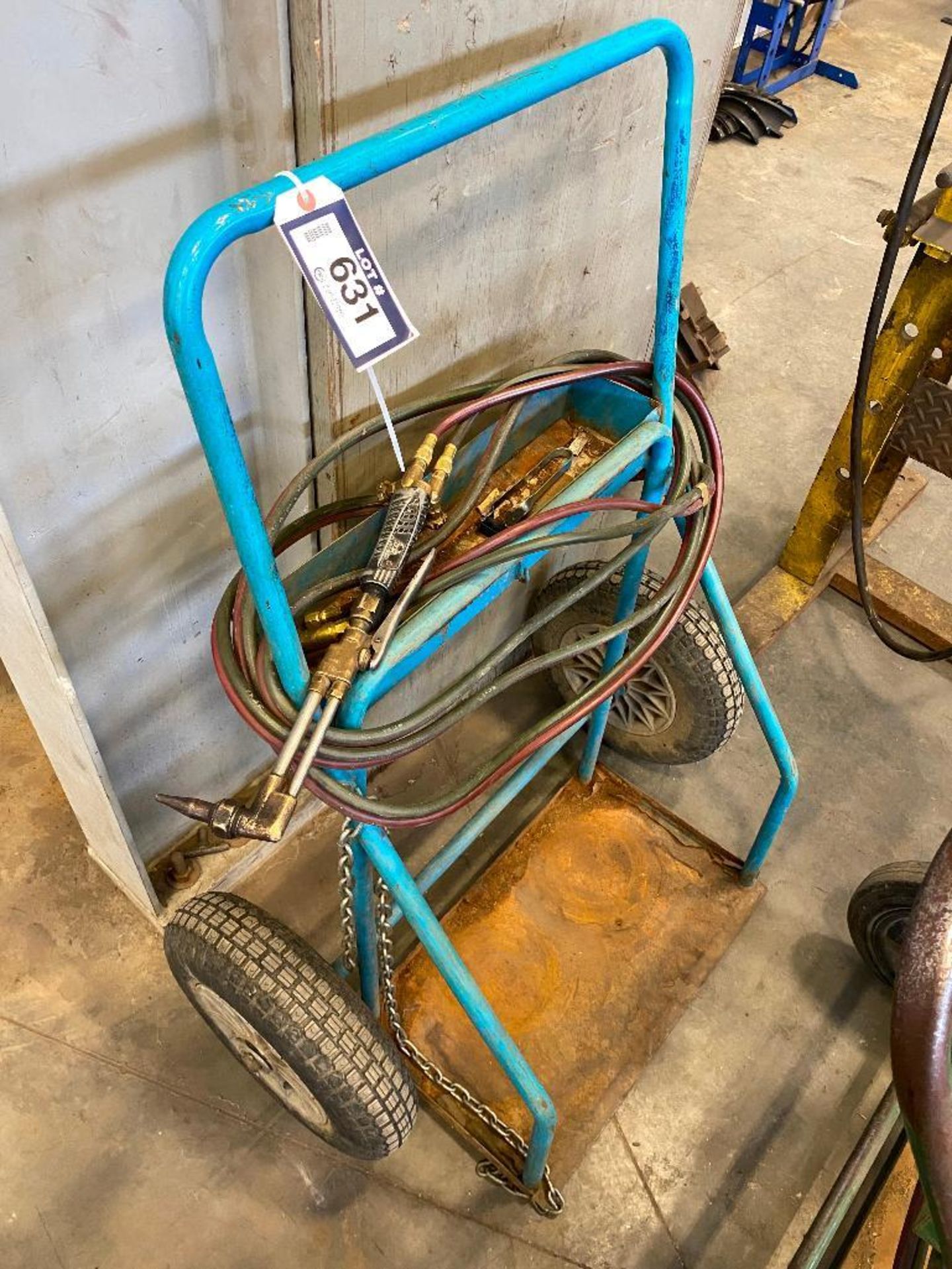 Oxy/Acetylene Cart w. Hoses and Torch