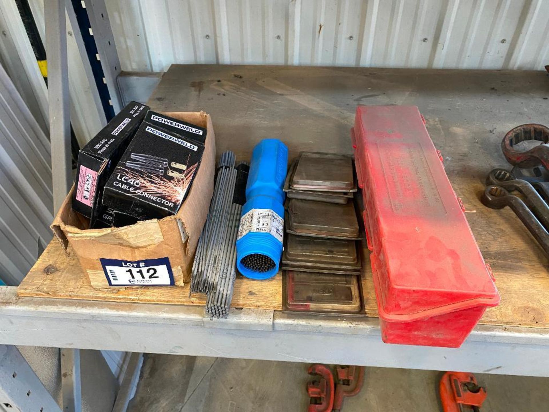 Lot of Asst. Welding Rods and Cable Connectors - Image 2 of 5