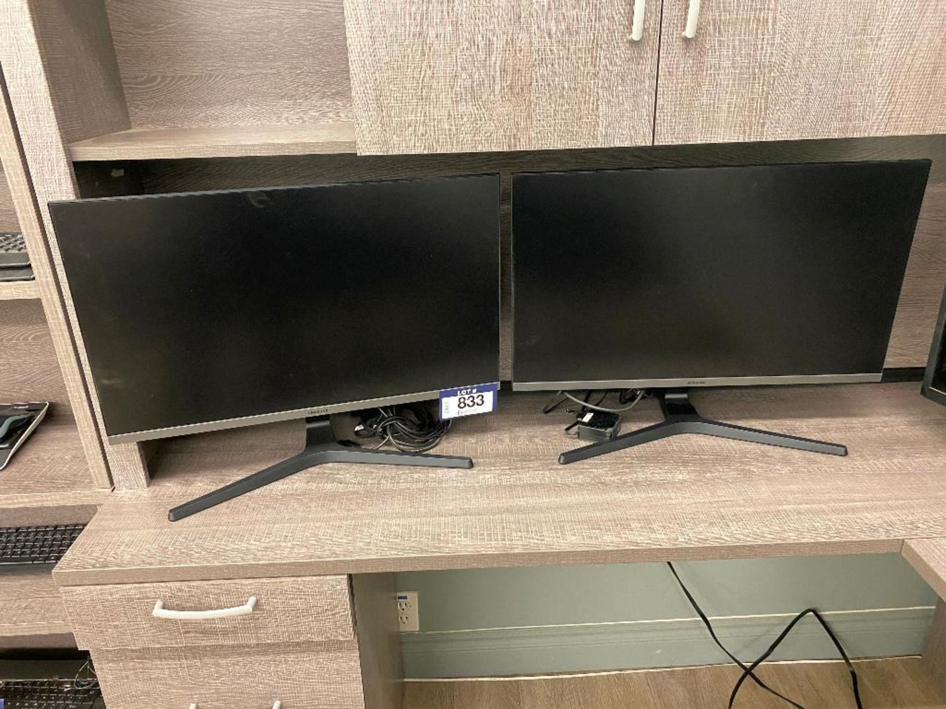 Lot of (2) Samsung Computer Monitors - Image 4 of 4