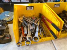 Lot of Asst. Combination Wrenches and Crescent Wrenches