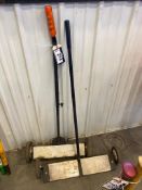 Lot of (2) Magnetic Shop Sweepers