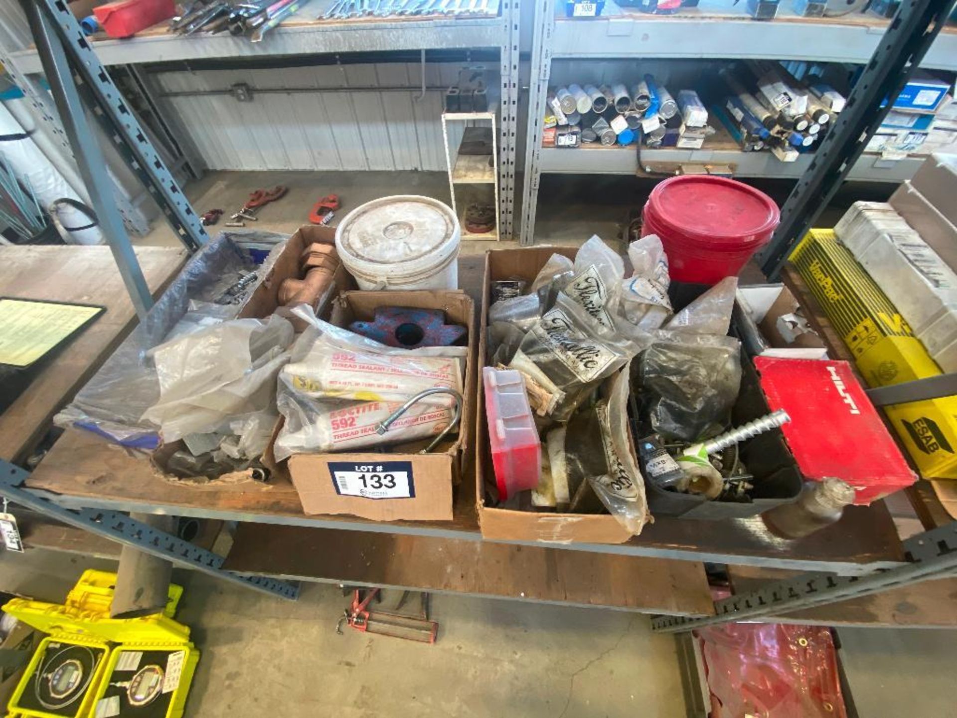 Lot of Asst. Hardware, Fasteners and Fittings