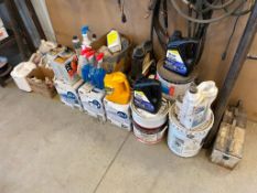 Lot of Asst. DEF Fluid, Motor Oil, Cleaning Fluids, etc.