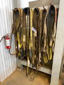 Lot of asst. Nylon Lifting Slings