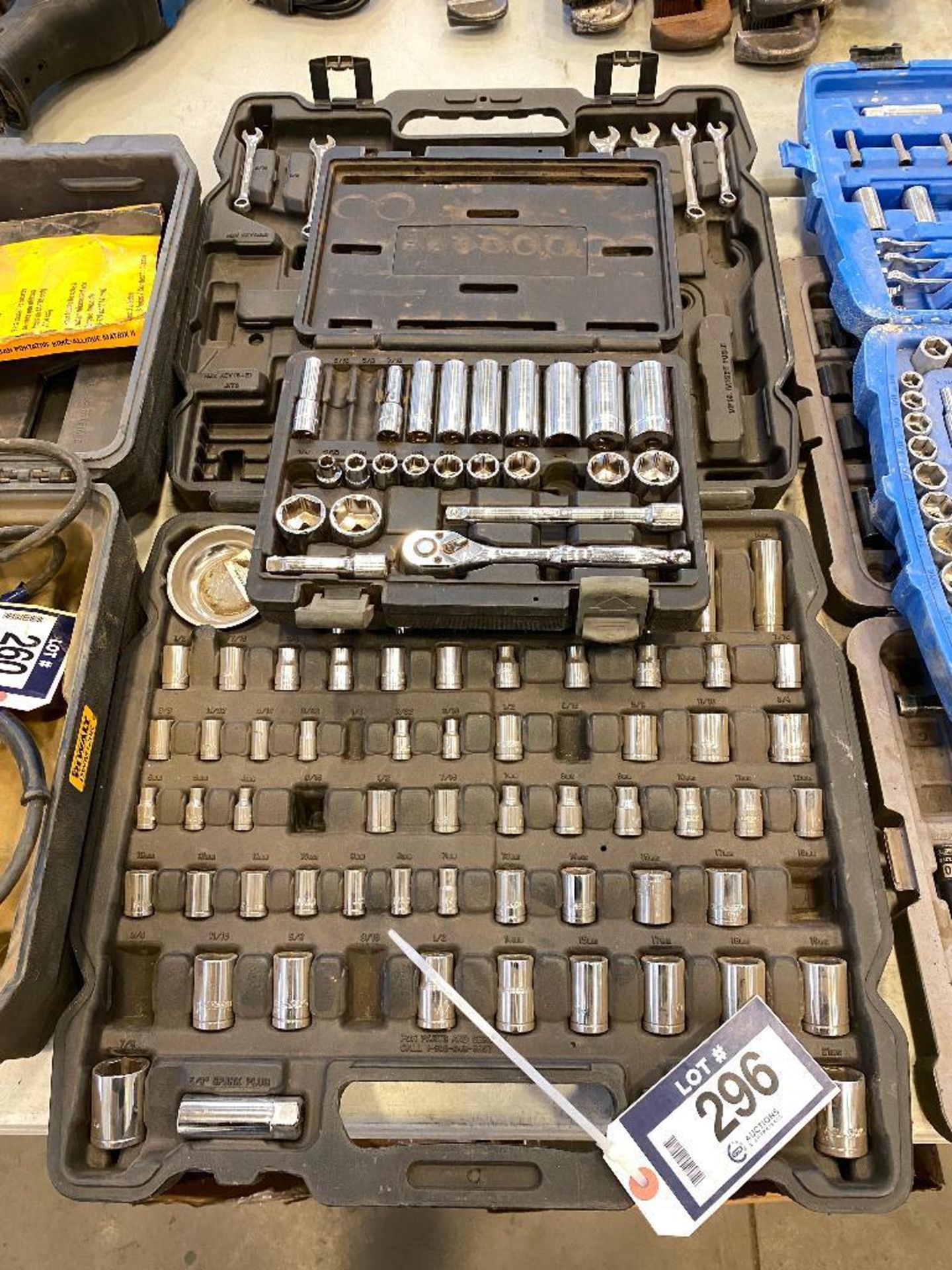 Lot of (2) Socket Set