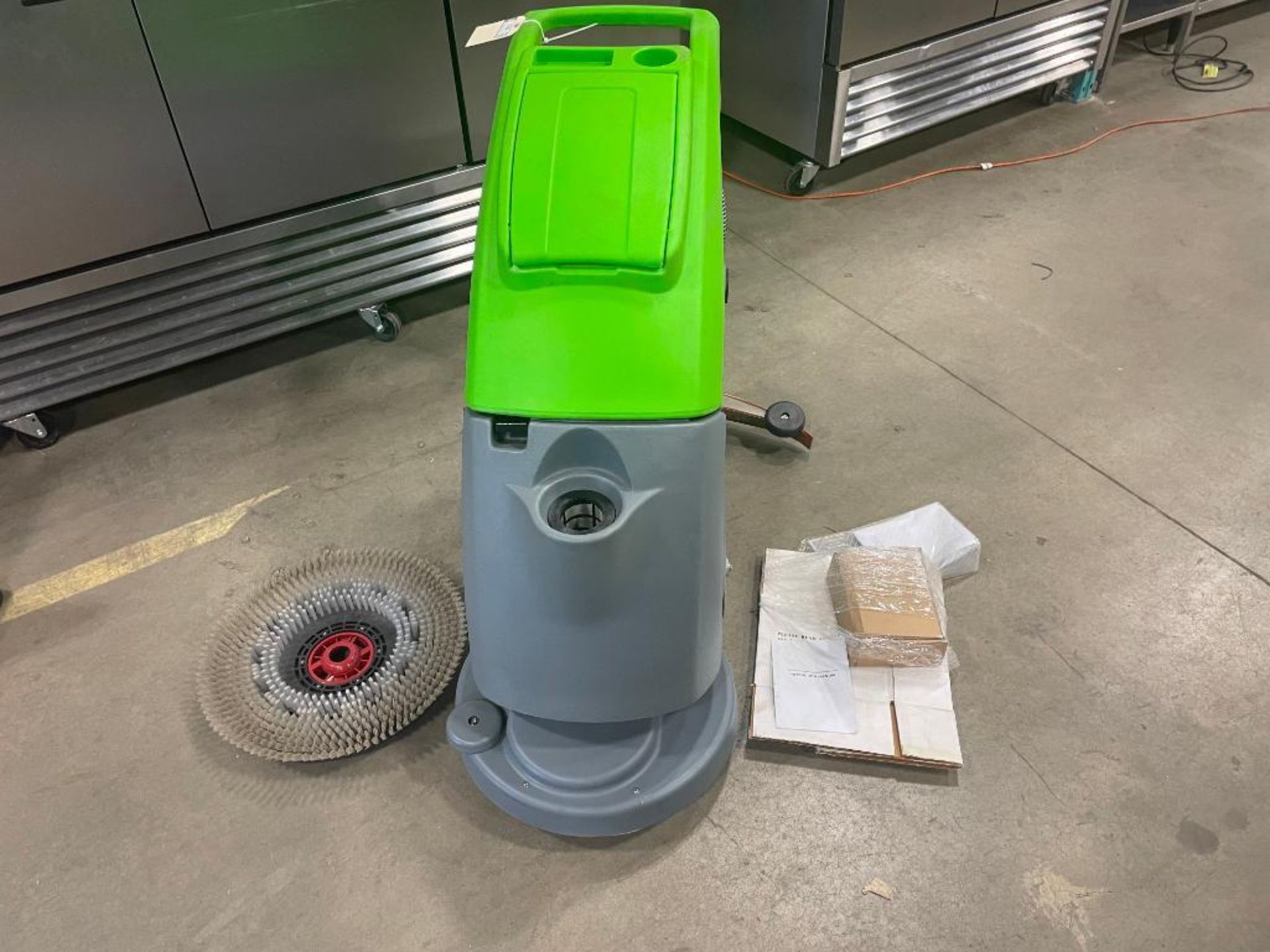 NEW 2022 AOKEQI OK-500 19" WIDE WALK BEHIND ELECTRIC INDUSTRIAL AUTO FLOOR SCRUBBER/DRYER - Image 2 of 9